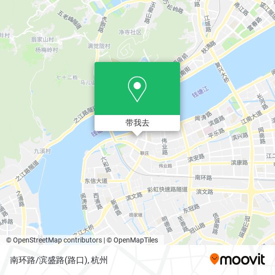 南环路/滨盛路(路口)地图