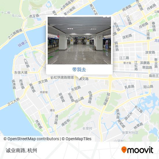 诚业南路地图