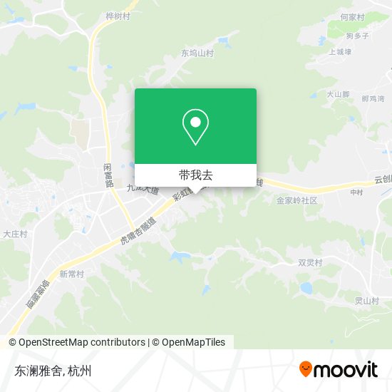 东澜雅舍地图