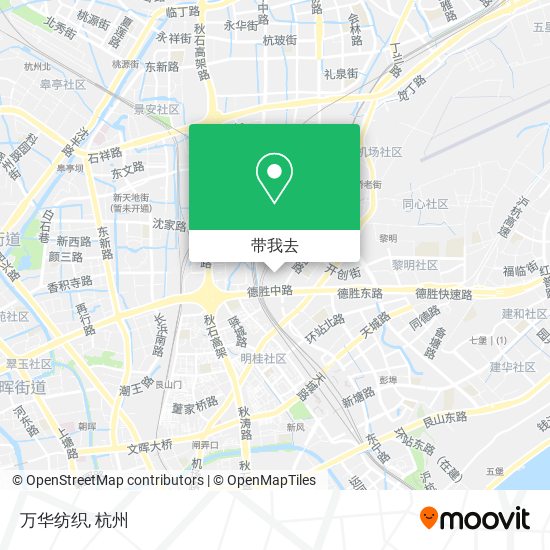 万华纺织地图