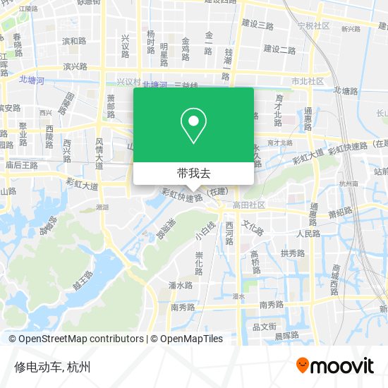 修电动车地图