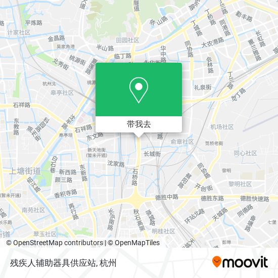 残疾人辅助器具供应站地图