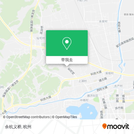 余杭义桥地图