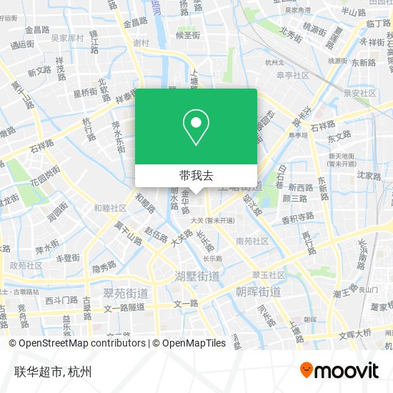 联华超市地图