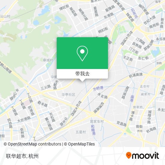 联华超市地图