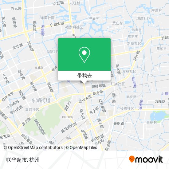 联华超市地图