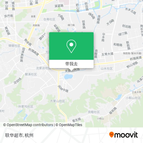 联华超市地图