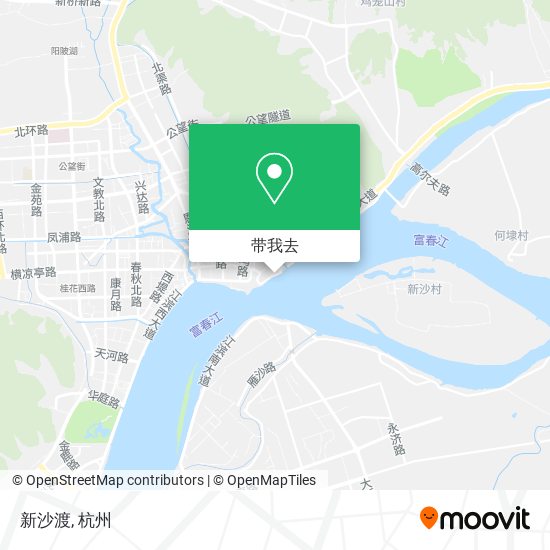 新沙渡地图
