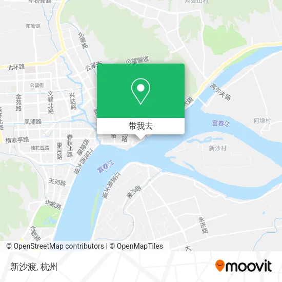 新沙渡地图