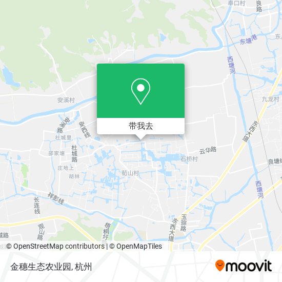 金穗生态农业园地图