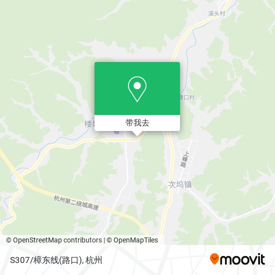 S307/樟东线(路口)地图