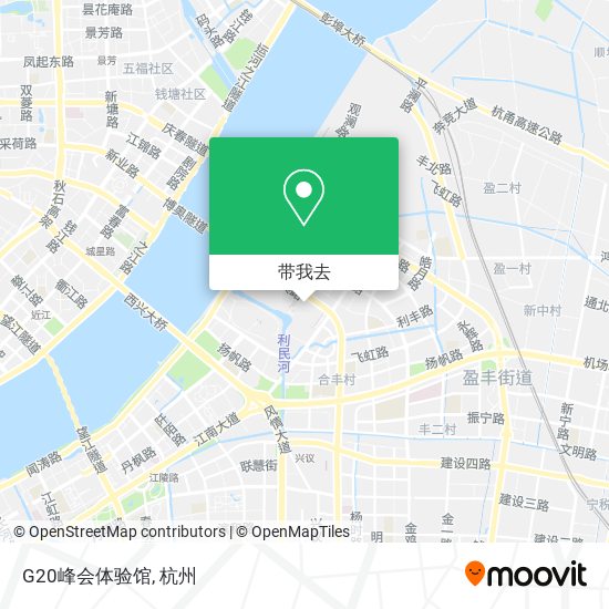 G20峰会体验馆地图