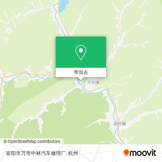 富阳市万市中林汽车修理厂地图