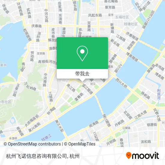 杭州飞诺信息咨询有限公司地图