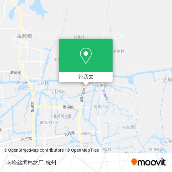 南峰丝绸棉纺厂地图