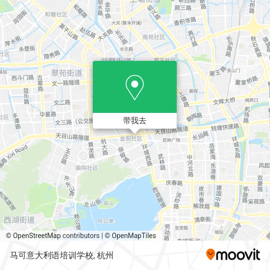 马可意大利语培训学校地图
