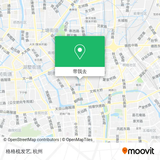 格格梳发艺地图
