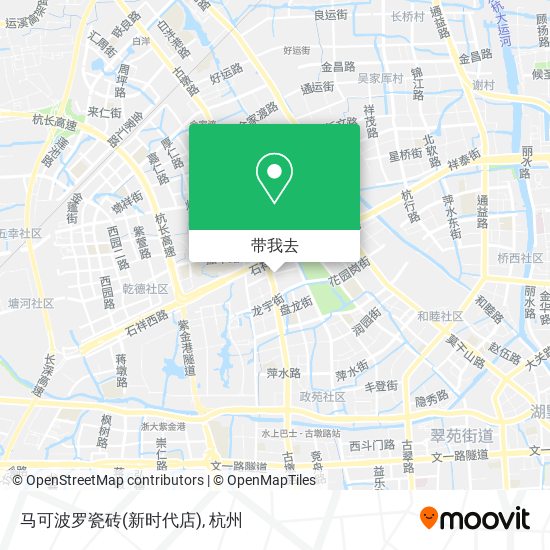 马可波罗瓷砖(新时代店)地图