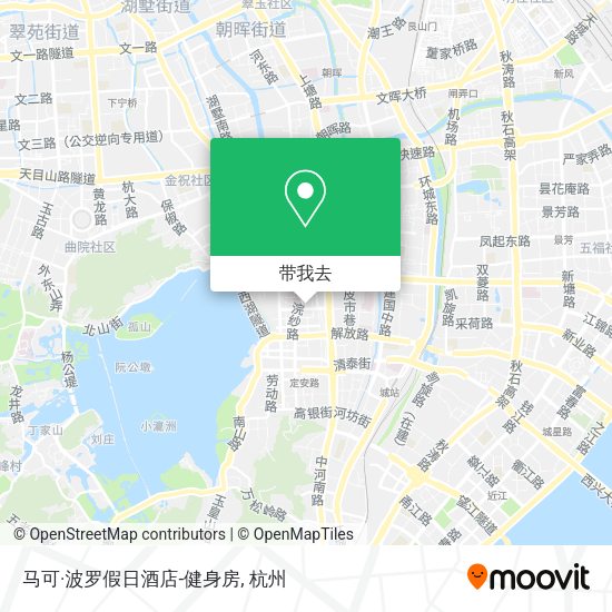 马可·波罗假日酒店-健身房地图