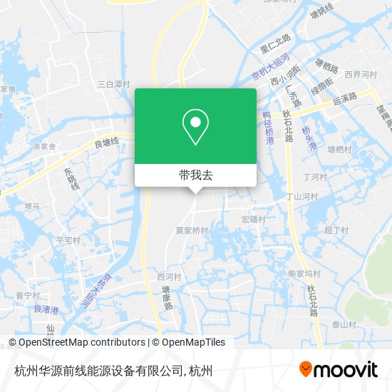 杭州华源前线能源设备有限公司地图
