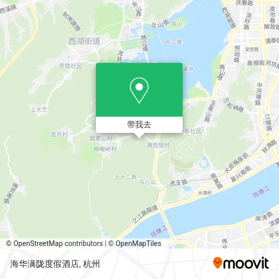 海华满陇度假酒店地图