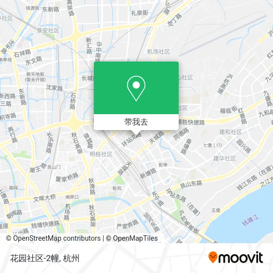 花园社区-2幢地图