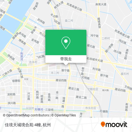 佳境天城境合苑-4幢地图