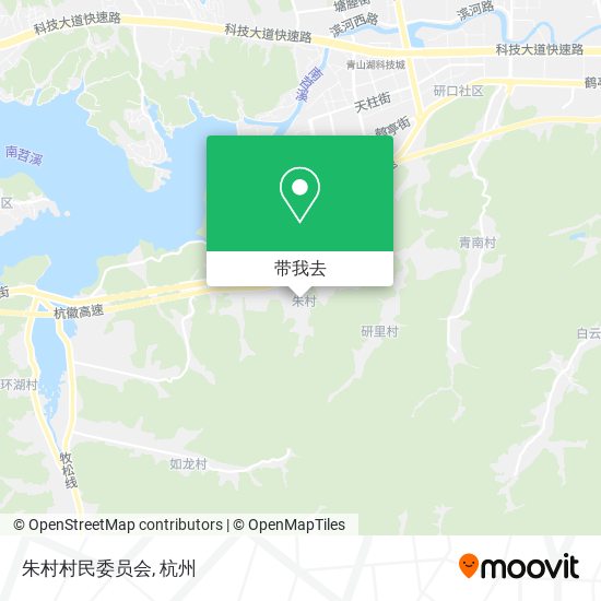朱村村民委员会地图