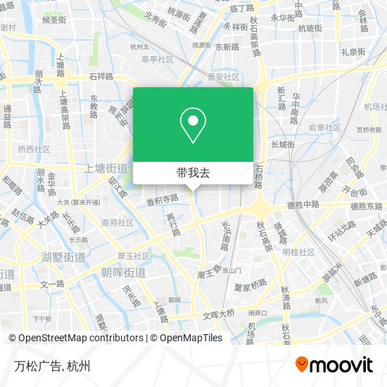 万松广告地图