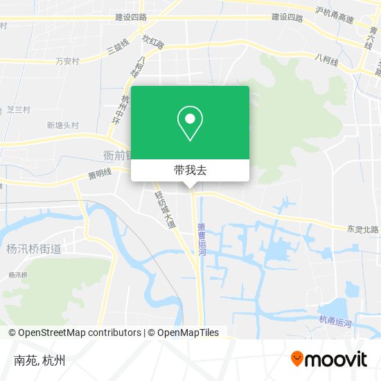 南苑地图