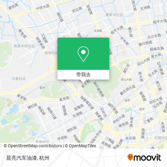 晨亮汽车油漆地图