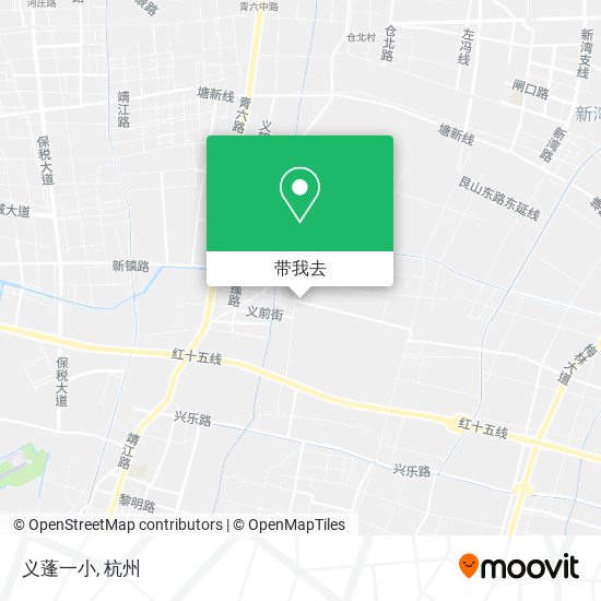 义蓬一小地图