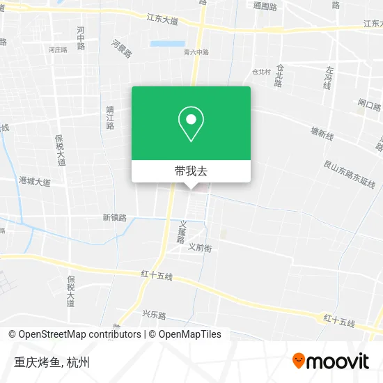 重庆烤鱼地图