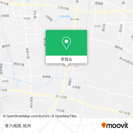 青六南路地图
