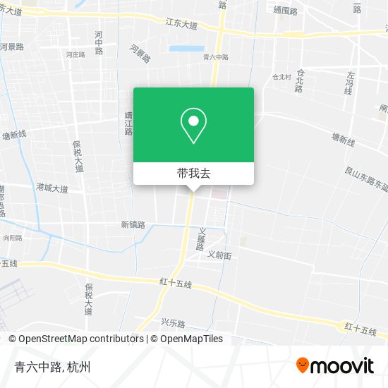 青六中路地图