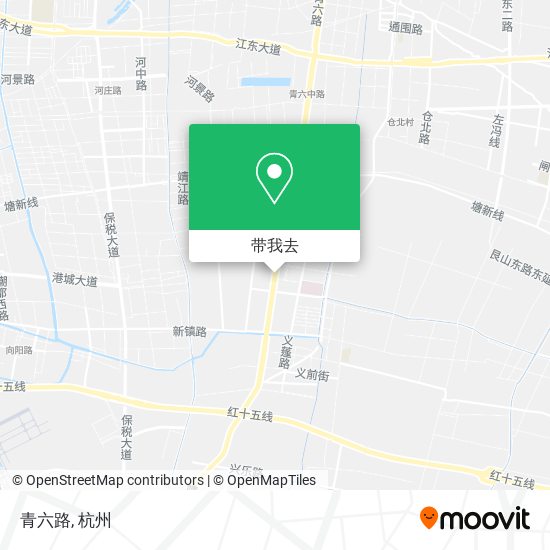 青六路地图