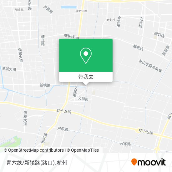 青六线/新镇路(路口)地图