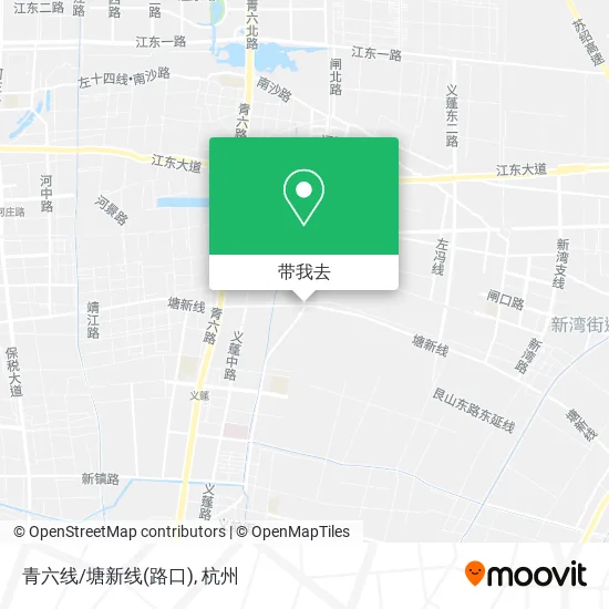 青六线/塘新线(路口)地图
