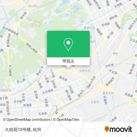 久睦苑10号楼地图