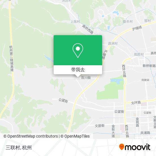 三联村地图