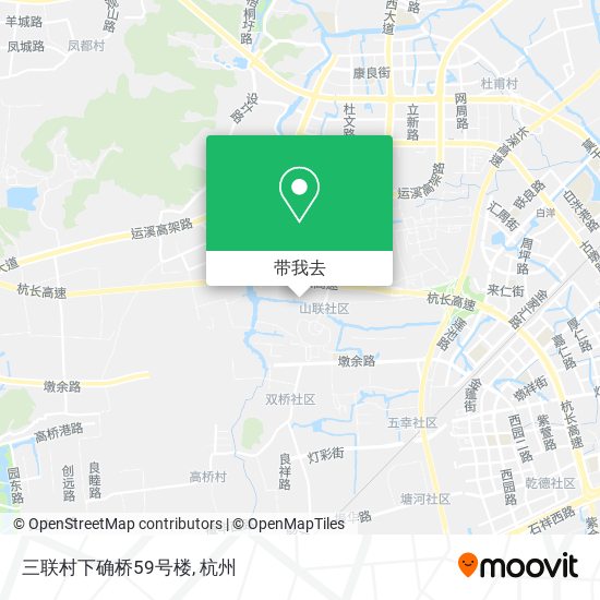 三联村下确桥59号楼地图