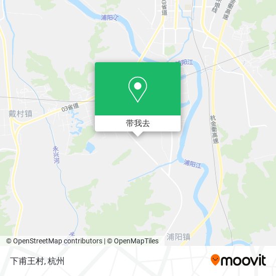 下甫王村地图