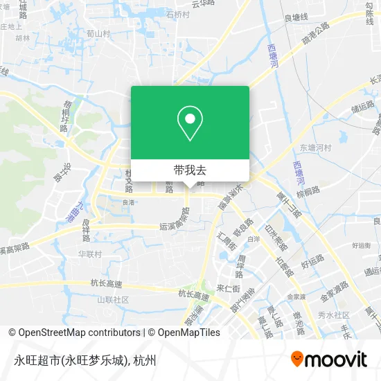 永旺超市(永旺梦乐城)地图