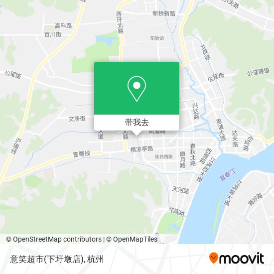 意笑超市(下圩墩店)地图
