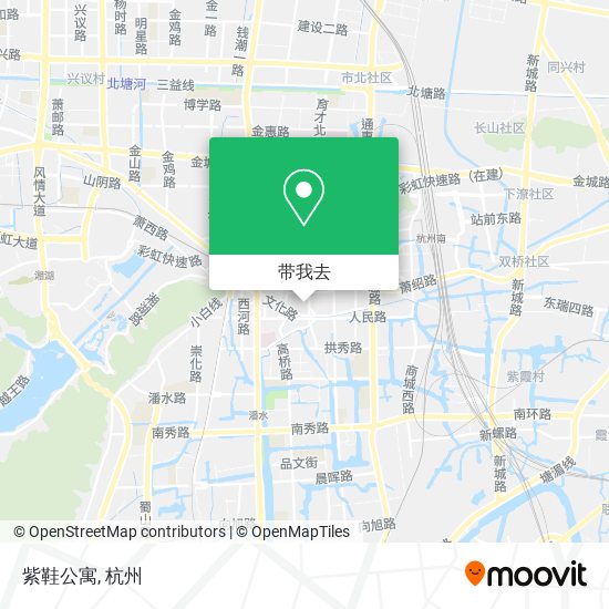紫鞋公寓地图