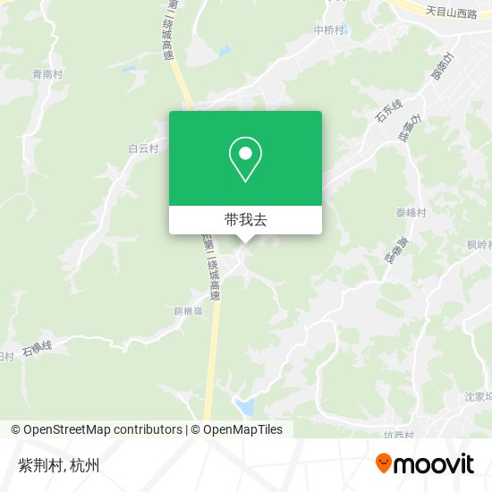 紫荆村地图