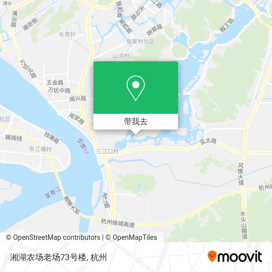 湘湖农场老场73号楼地图