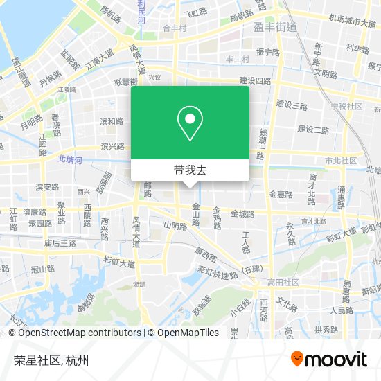 荣星社区地图