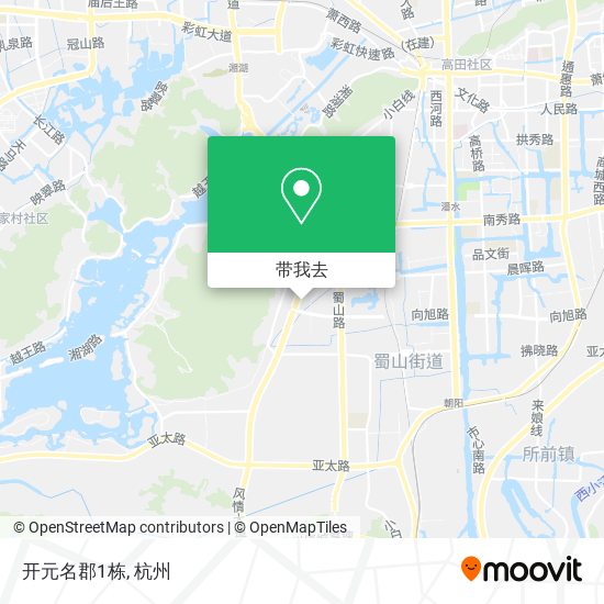 开元名郡1栋地图
