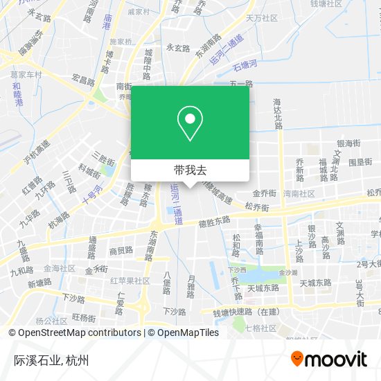 际溪石业地图